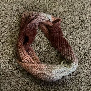 Ombré Pink Infinity Scarf